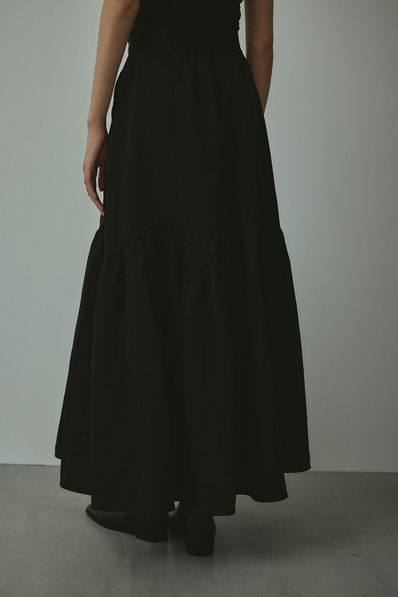 スラッシュパネルスカート 詳細画像 BLK 4