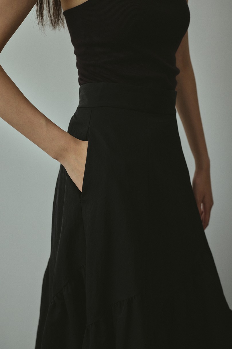 スラッシュパネルスカート 詳細画像 BLK 7