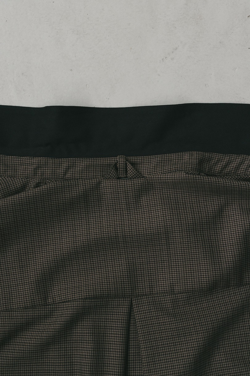 ミディシャツワンピース 詳細画像 柄BRN 15