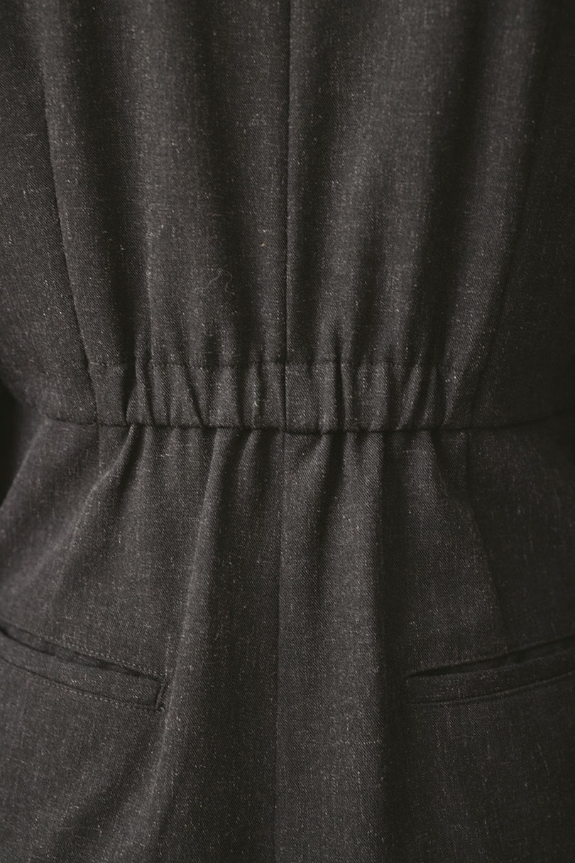 メランジショルダータックロンパース 詳細画像 C.GRY 12