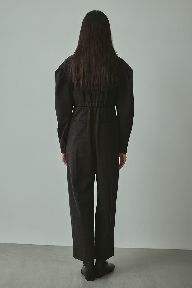 メランジショルダータックロンパース 詳細画像 C.GRY 4