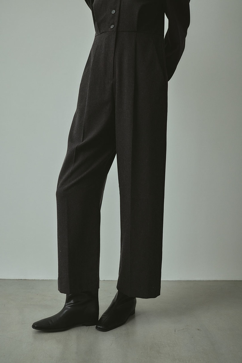 メランジショルダータックロンパース 詳細画像 C.GRY 9