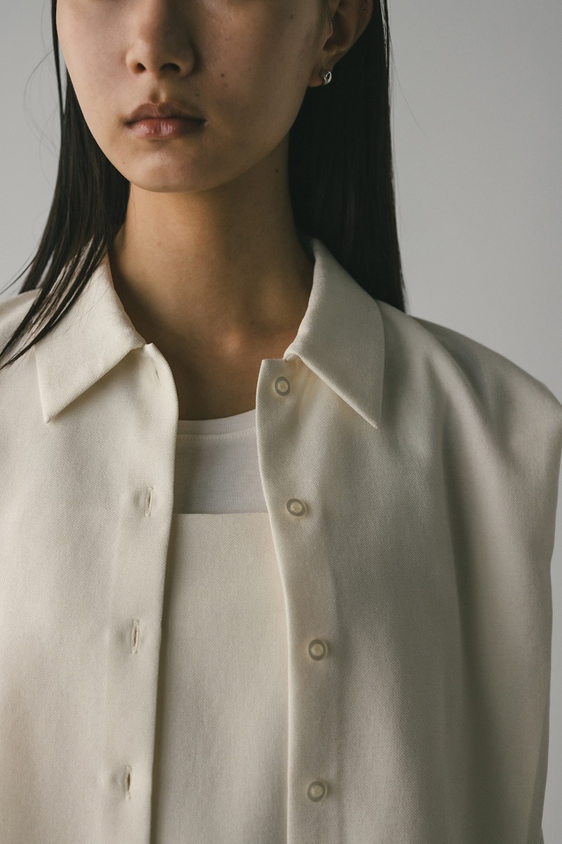 2ピースシャツレイヤードワンピース 詳細画像 IVOY 14