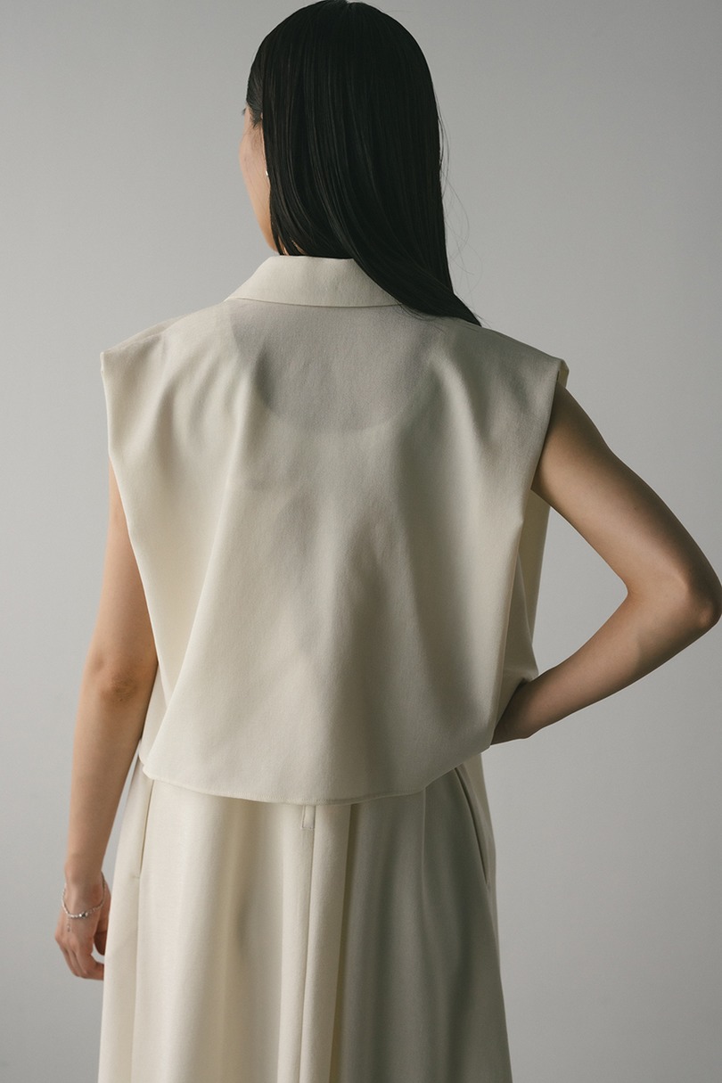 2ピースシャツレイヤードワンピース 詳細画像 IVOY 9