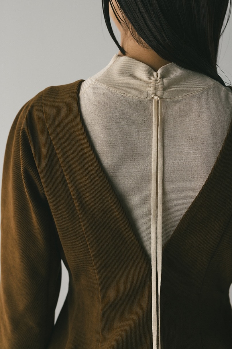 コーデュロイフォルムミニワンピース 詳細画像 CAM 10