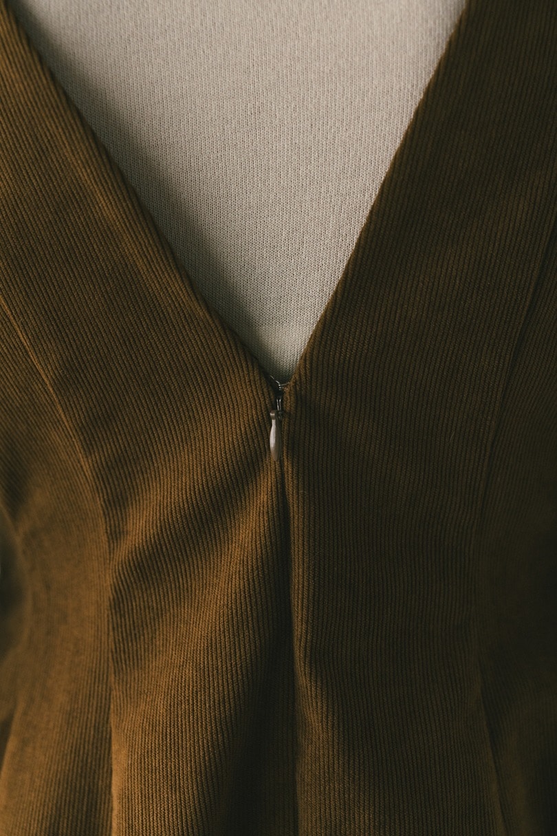 コーデュロイフォルムミニワンピース 詳細画像 CAM 11