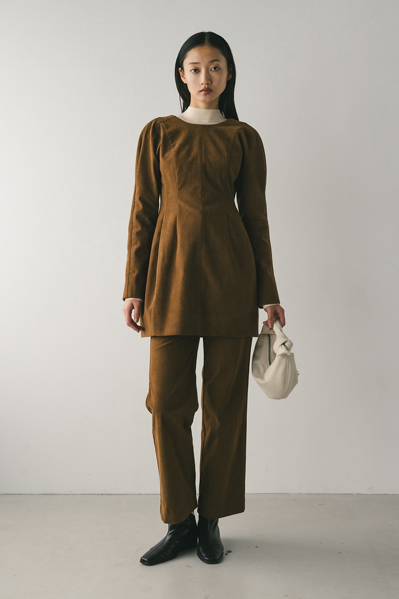 コーデュロイフォルムミニワンピース 詳細画像 CAM 2