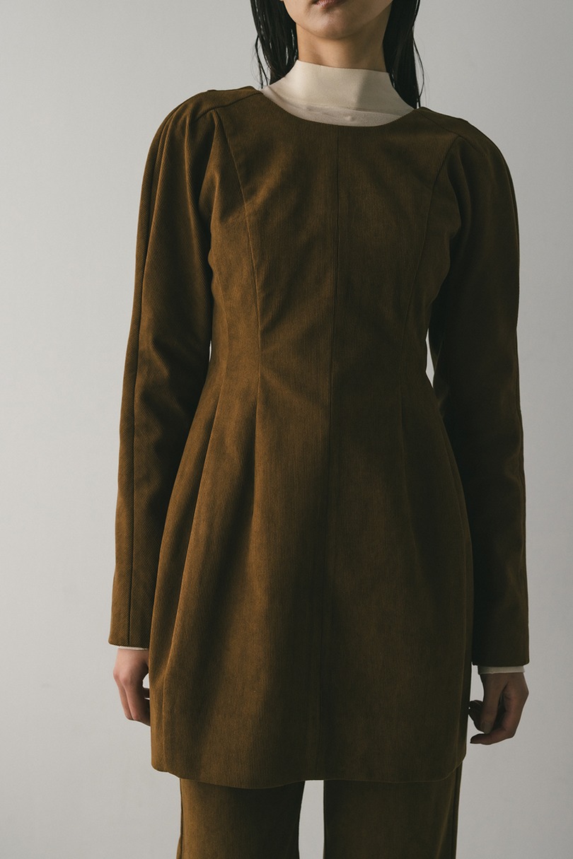 コーデュロイフォルムミニワンピース 詳細画像 CAM 5