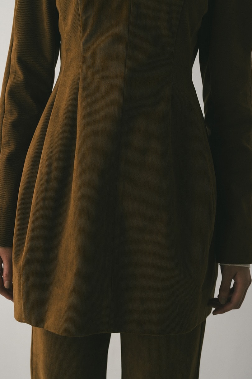 コーデュロイフォルムミニワンピース 詳細画像 CAM 7