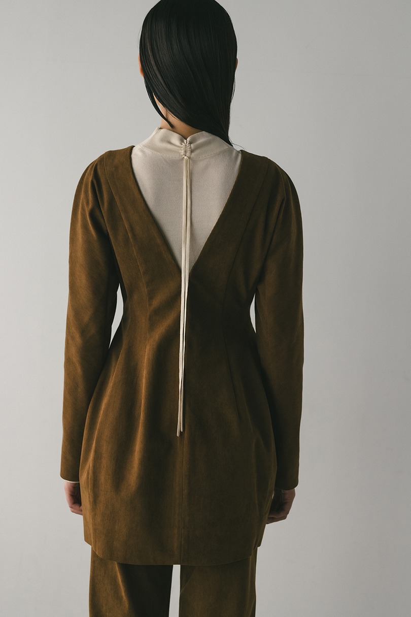 コーデュロイフォルムミニワンピース 詳細画像 CAM 8