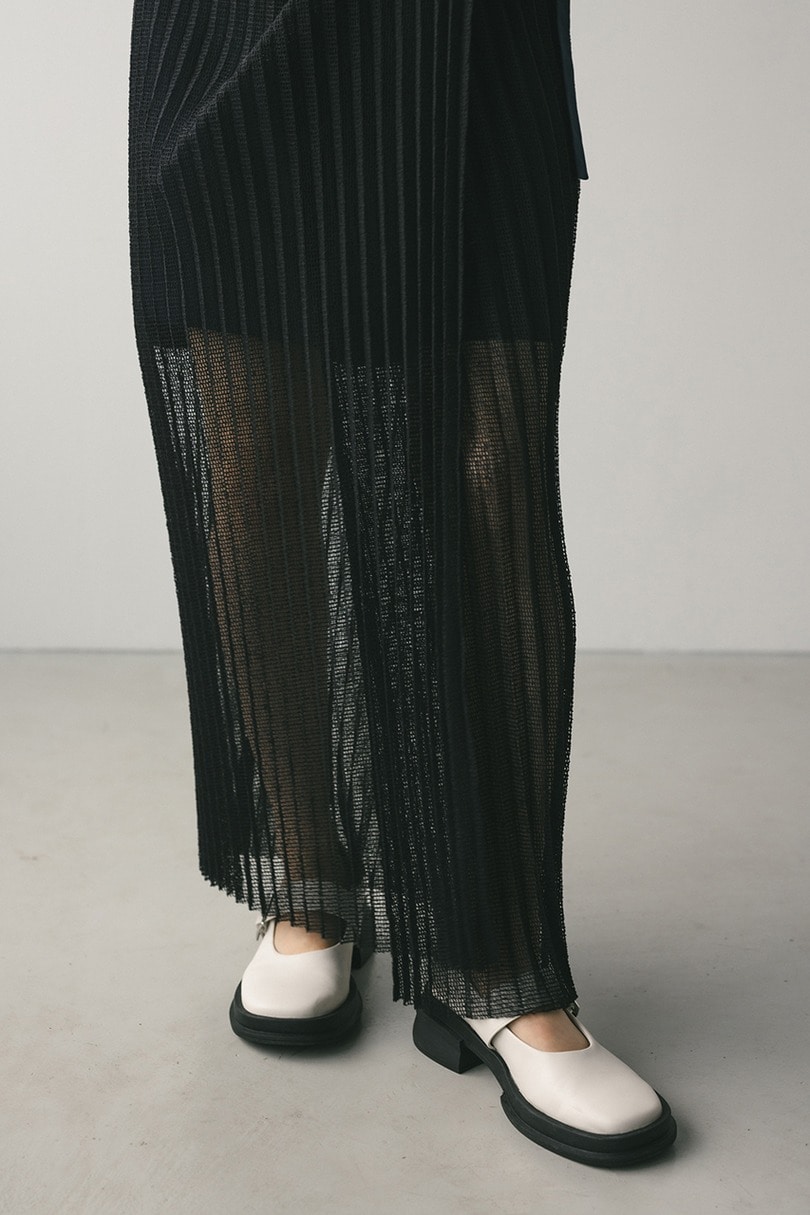 プリーツラップセットシャツワンピース 詳細画像 NVY 6