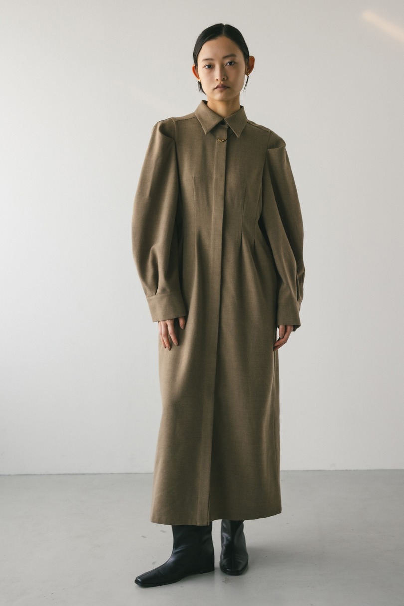 ショルダータックワンピース 詳細画像 L/BRN 2