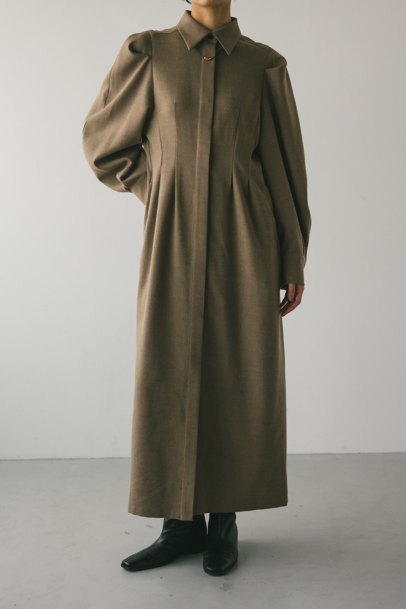 ショルダータックワンピース 詳細画像 L/BRN 3