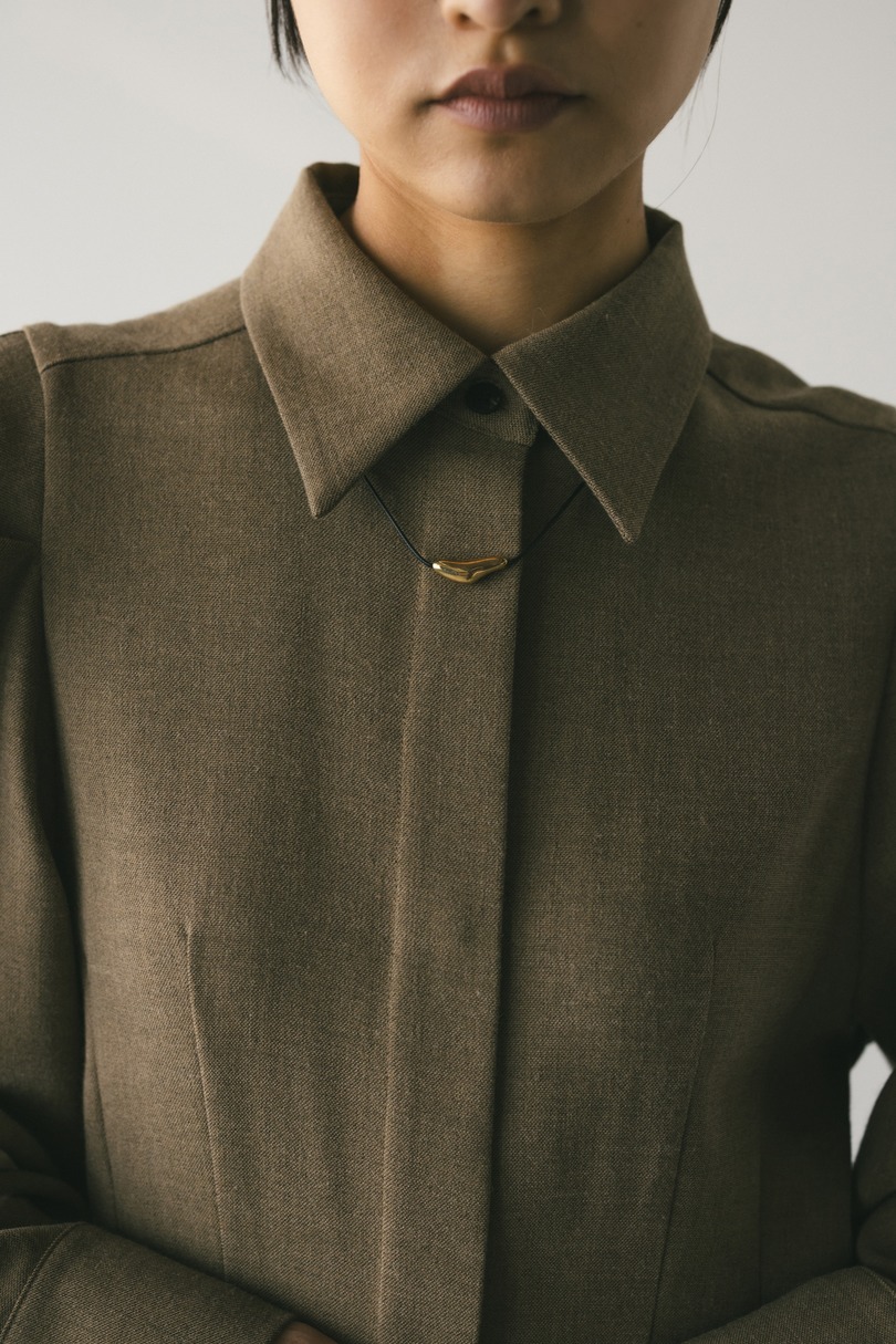 ショルダータックワンピース 詳細画像 L/BRN 5