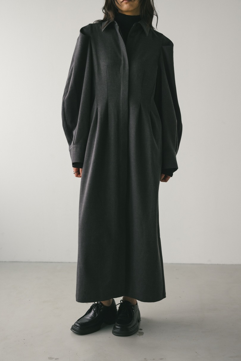 ショルダータックワンピース 詳細画像 C.GRY 2