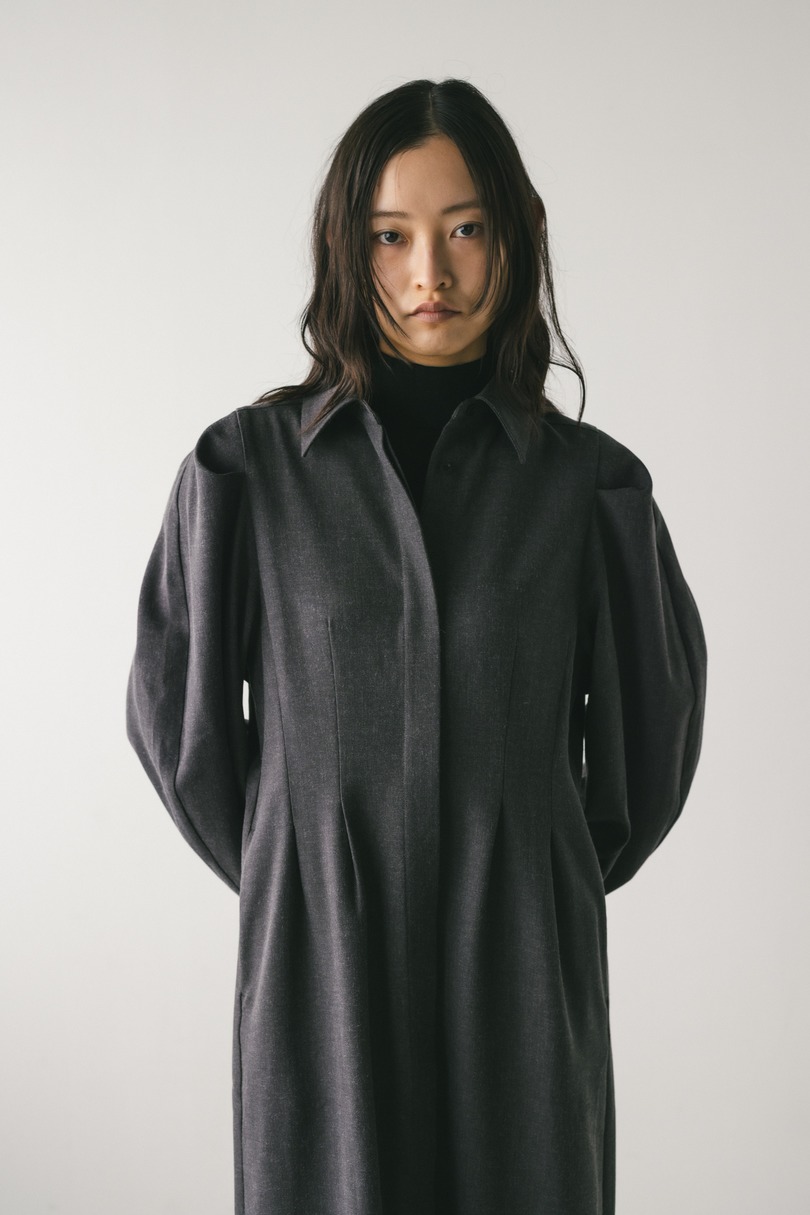 ショルダータックワンピース 詳細画像 C.GRY 3