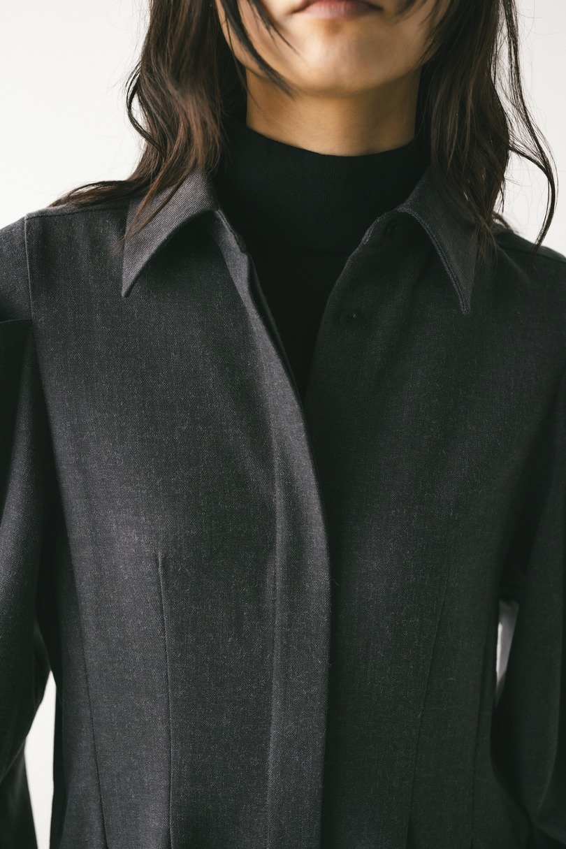 ショルダータックワンピース 詳細画像 C.GRY 4