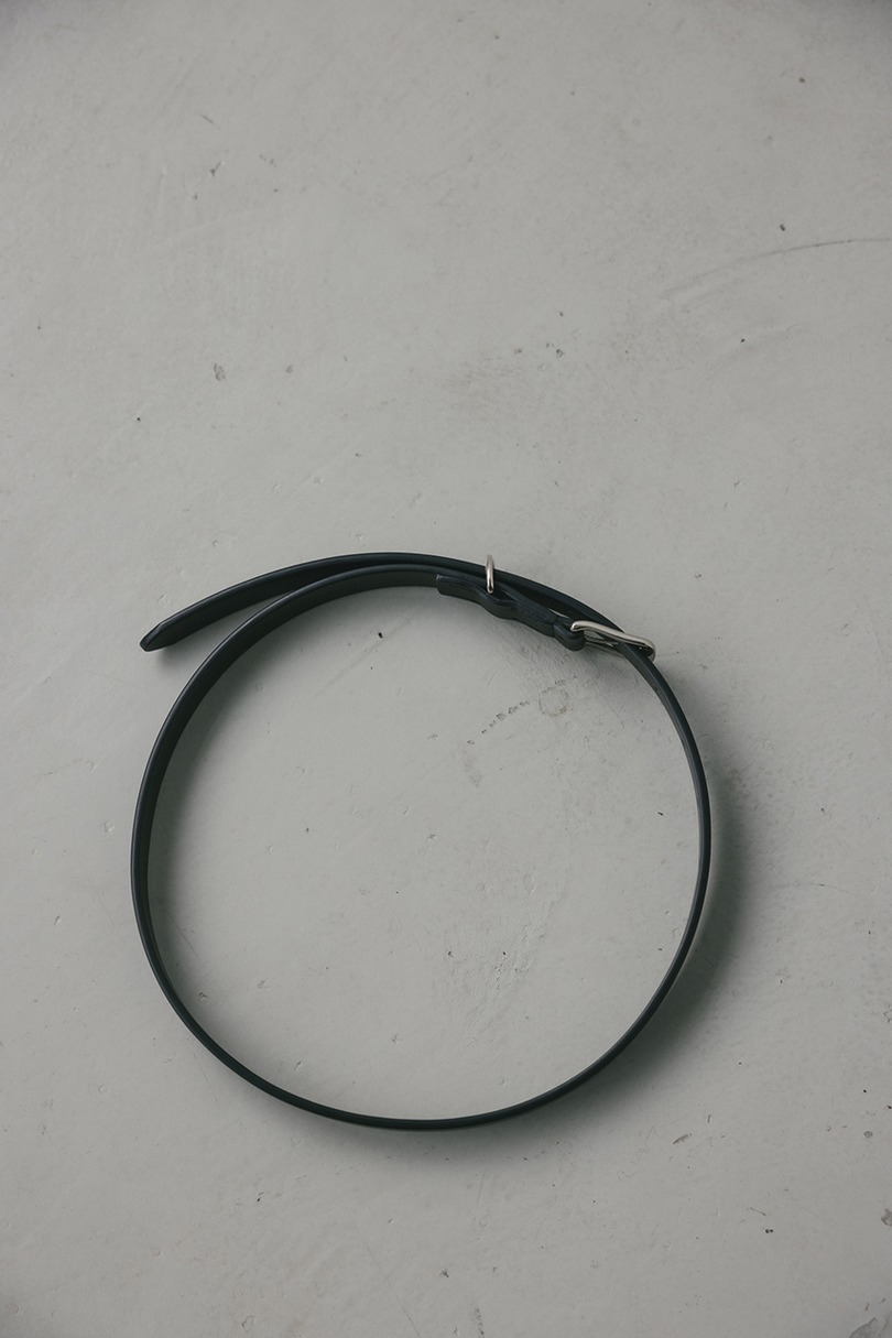 スプリットレザーナローベルト 詳細画像 BLK 3