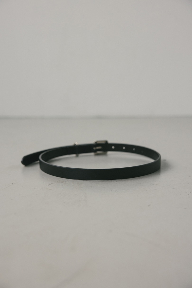 スプリットレザーナローベルト 詳細画像 BLK 4