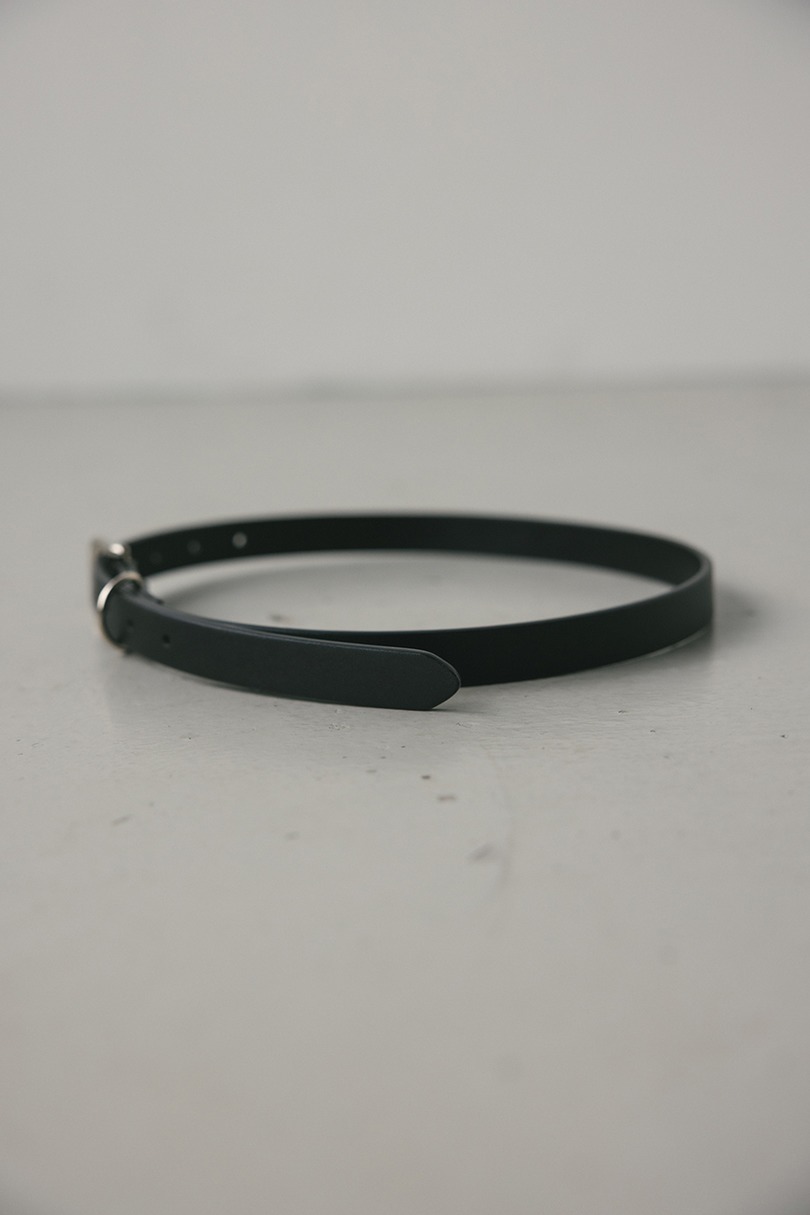 スプリットレザーナローベルト 詳細画像 BLK 5