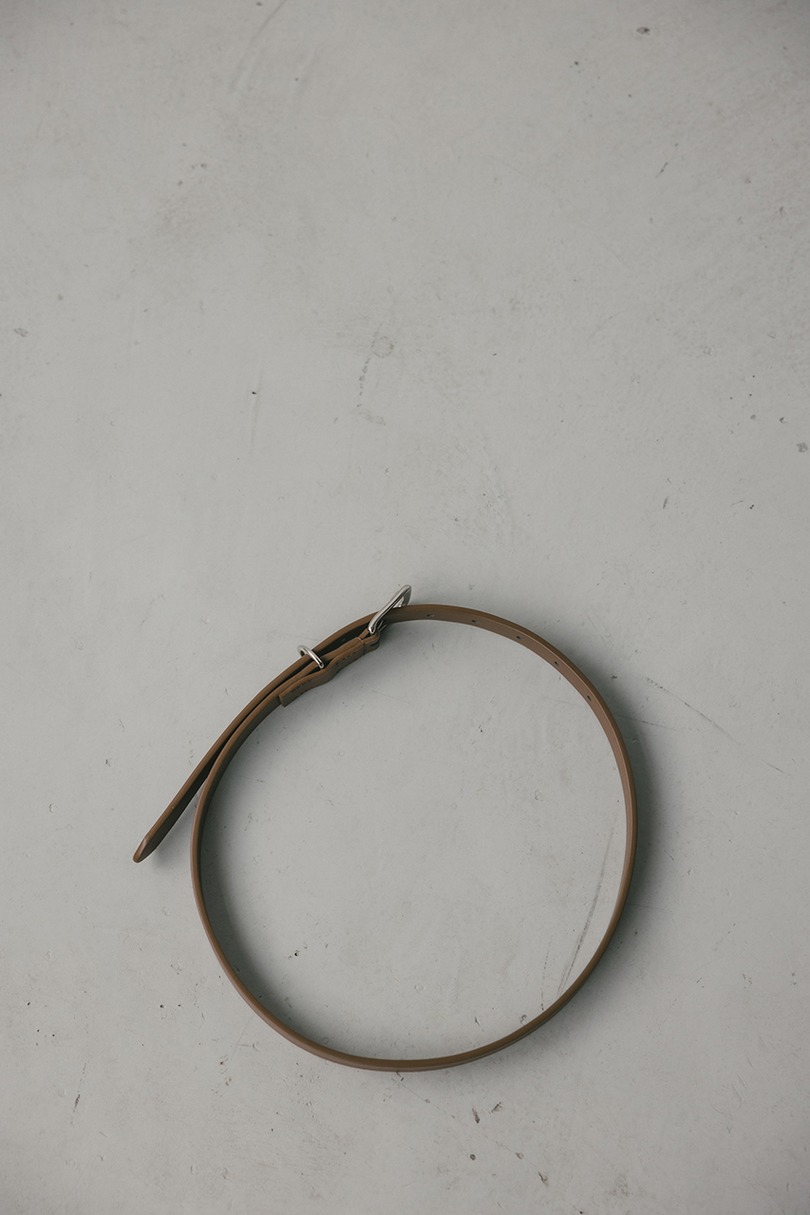 スプリットレザーナローベルト 詳細画像 BRN 3