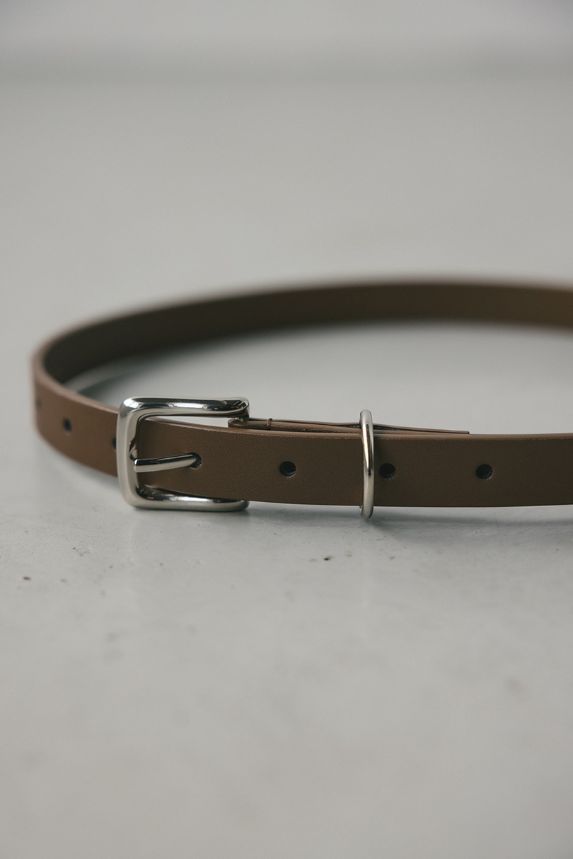 スプリットレザーナローベルト 詳細画像 BRN 5