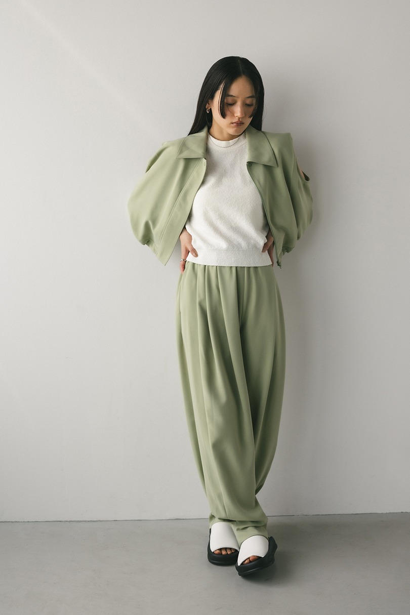 パイルアメスリニットトップ 詳細画像 WHT 2