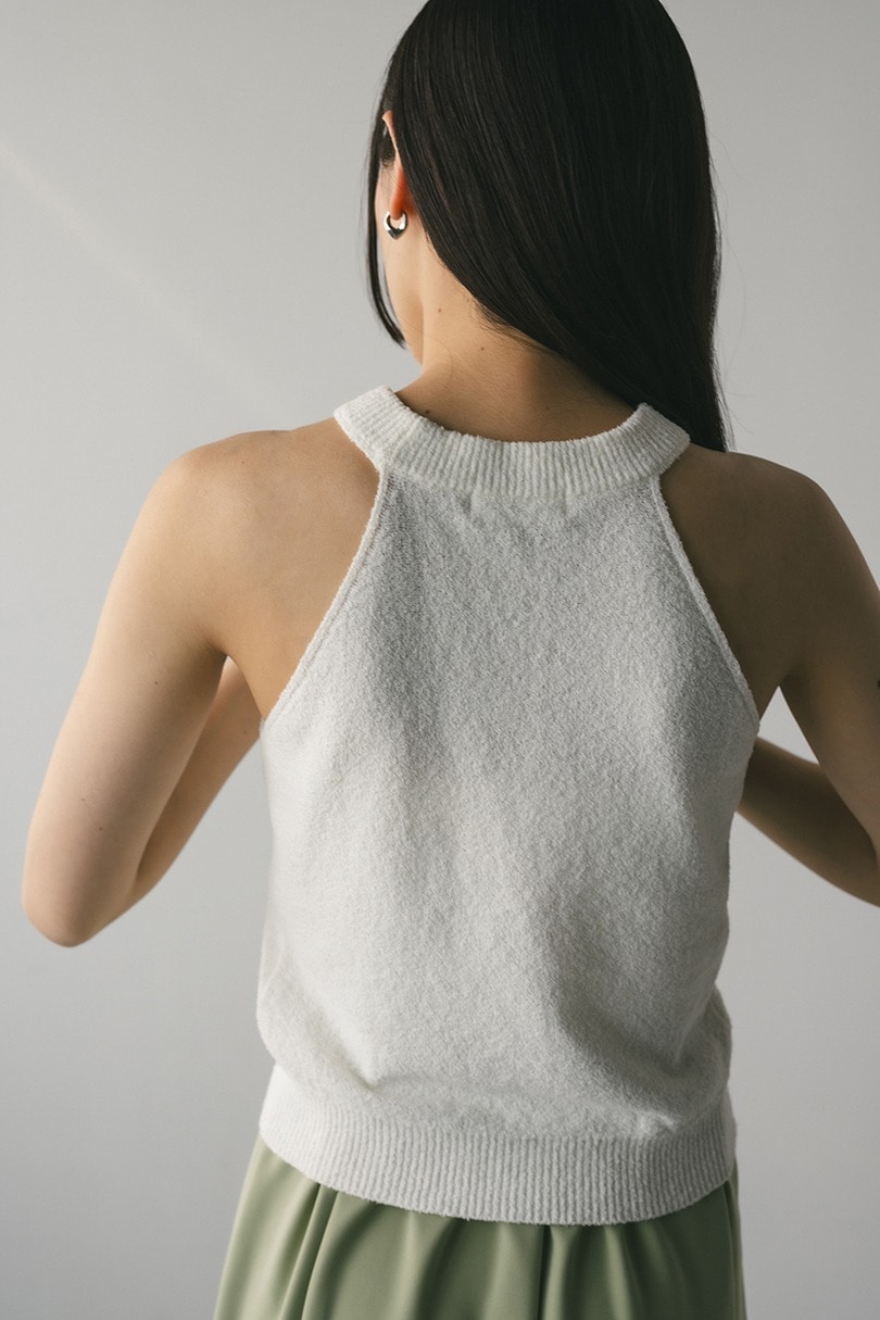 パイルアメスリニットトップ 詳細画像 WHT 6