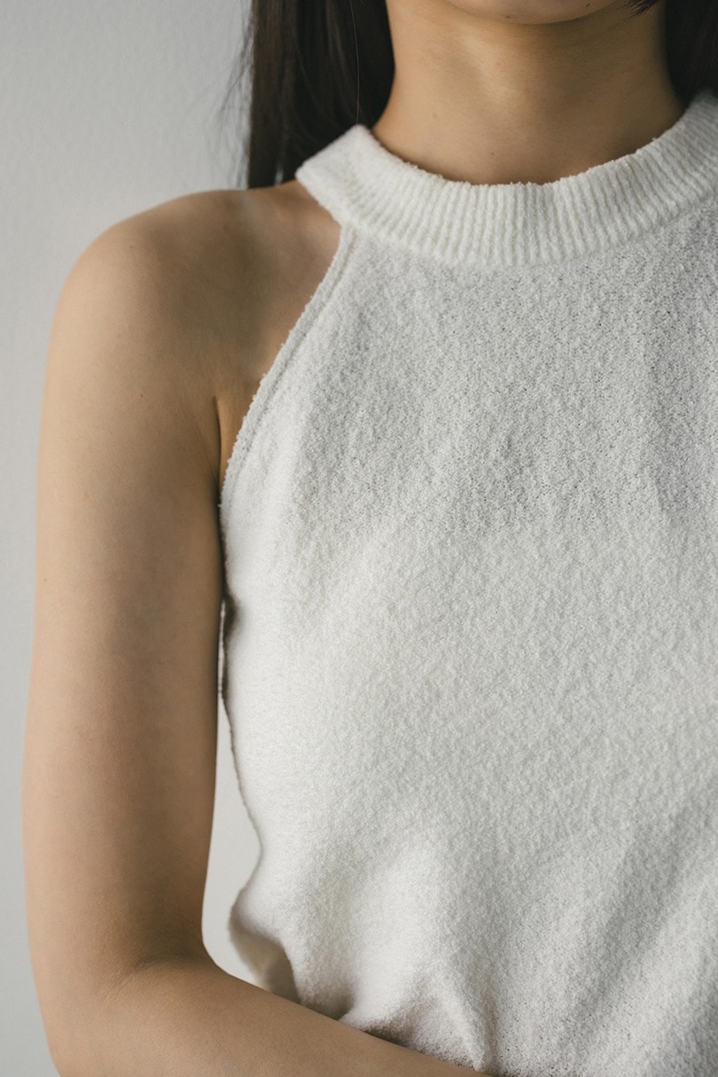 パイルアメスリニットトップ 詳細画像 WHT 8