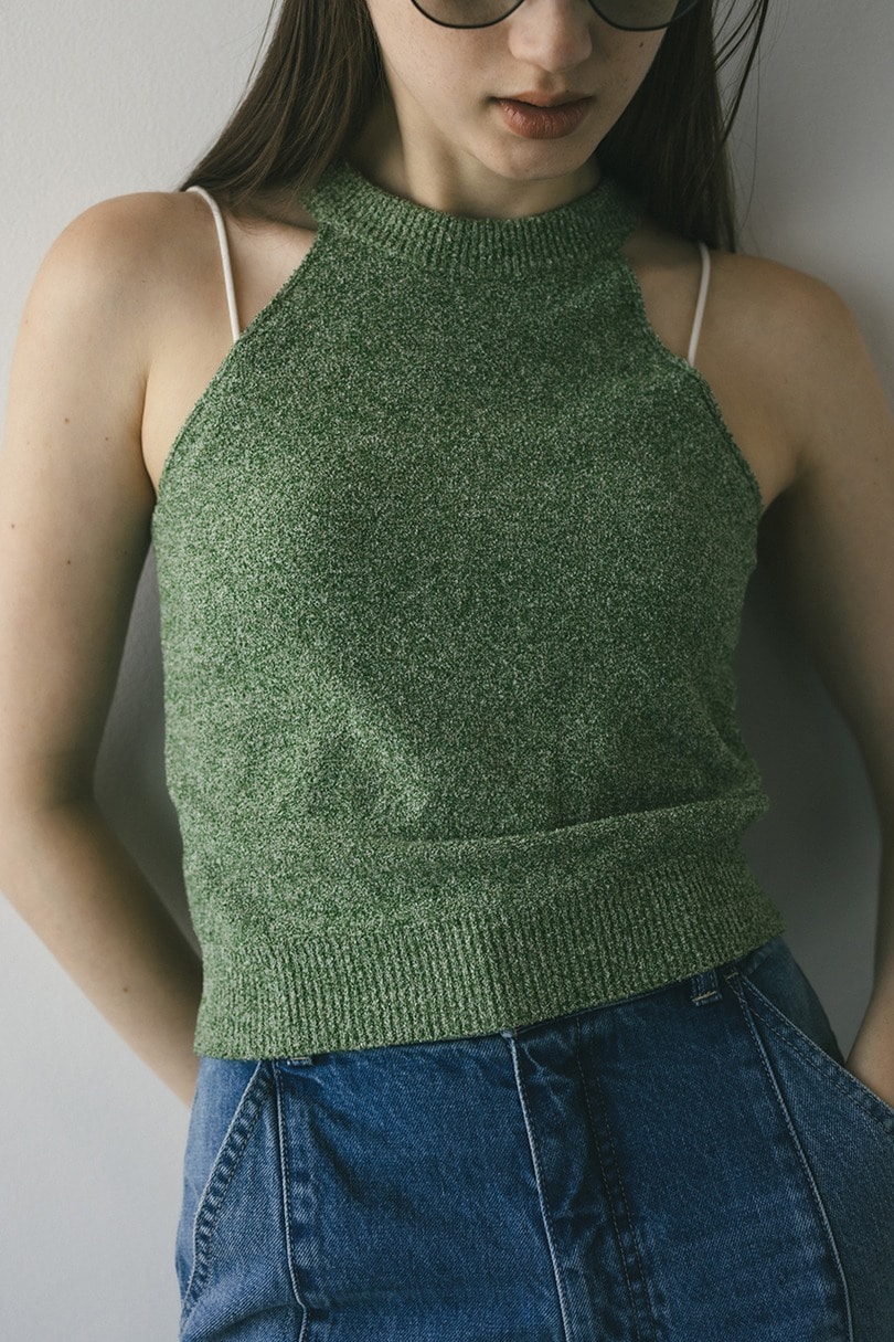 パイルアメスリニットトップ 詳細画像 GRN 4