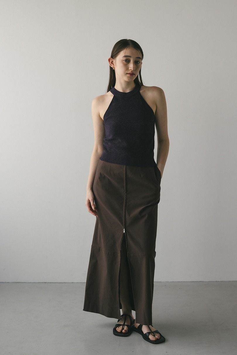 パイルアメスリニットトップ 詳細画像 PUR 2