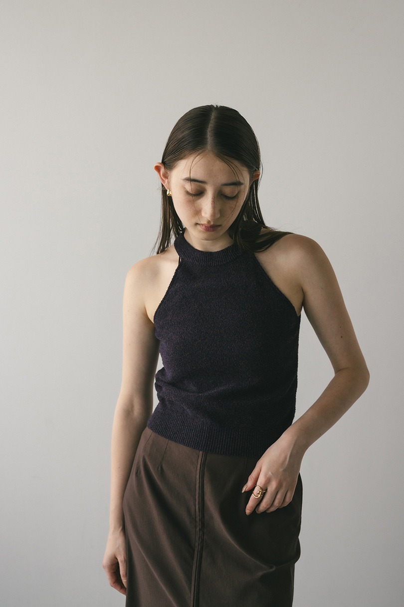 パイルアメスリニットトップ 詳細画像 PUR 4