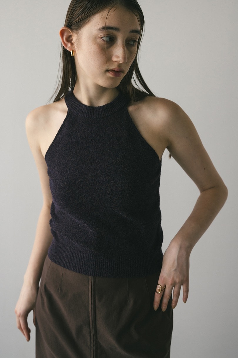 パイルアメスリニットトップ 詳細画像 PUR 7