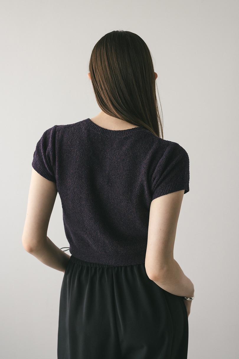 2WAYパイルニットコンパクトトップ 詳細画像 PUR 5