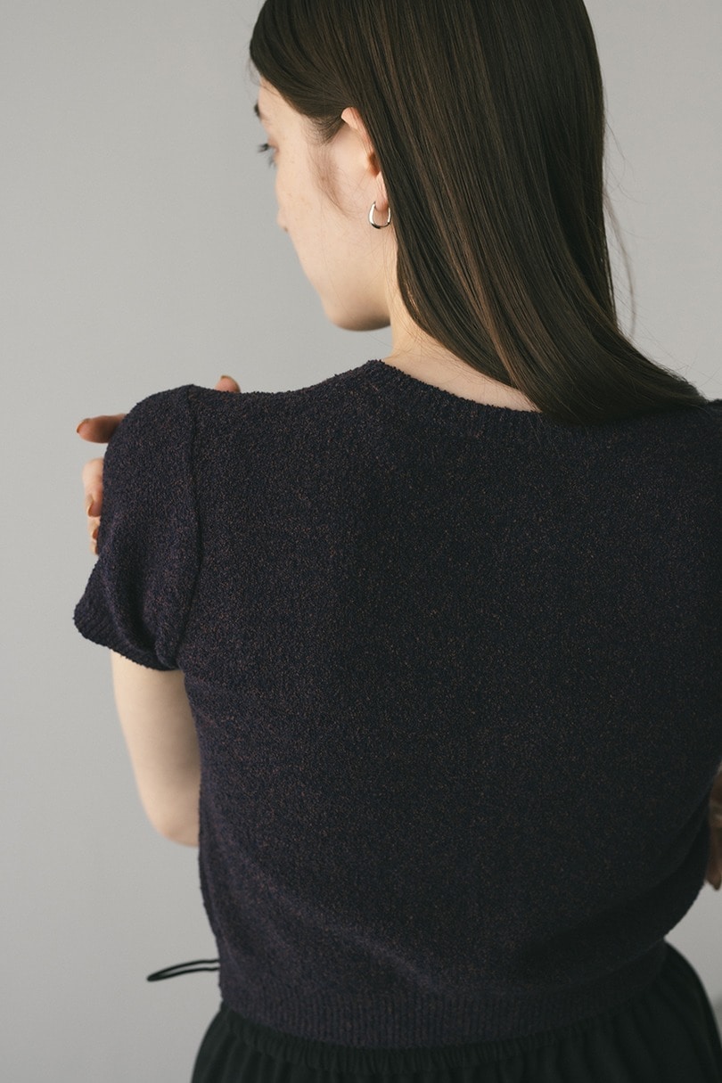 2WAYパイルニットコンパクトトップ 詳細画像 PUR 8