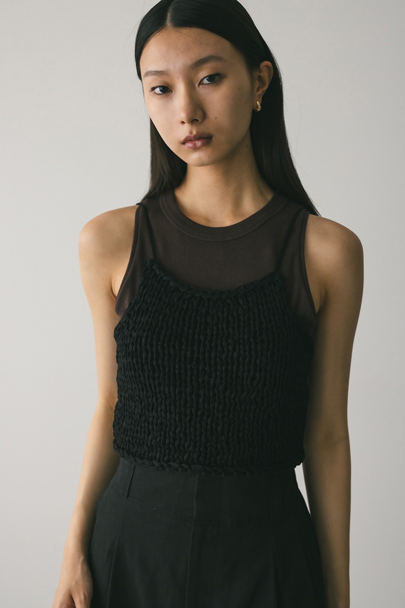 ハンドメイドニットビスチェ 詳細画像 BLK 5