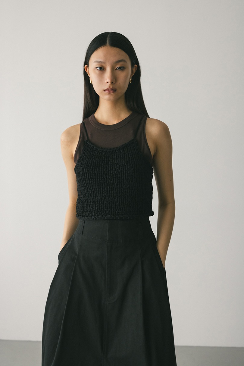 ハンドメイドニットビスチェ 詳細画像 BLK 6