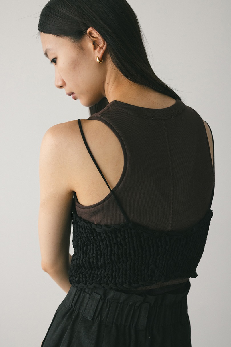 ハンドメイドニットビスチェ 詳細画像 BLK 8