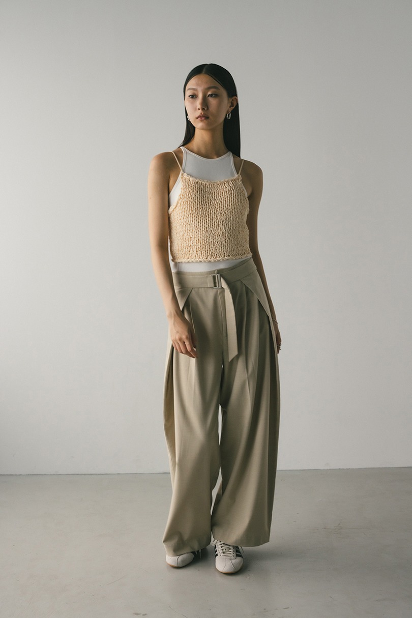 ハンドメイドニットビスチェ 詳細画像 BEG 2