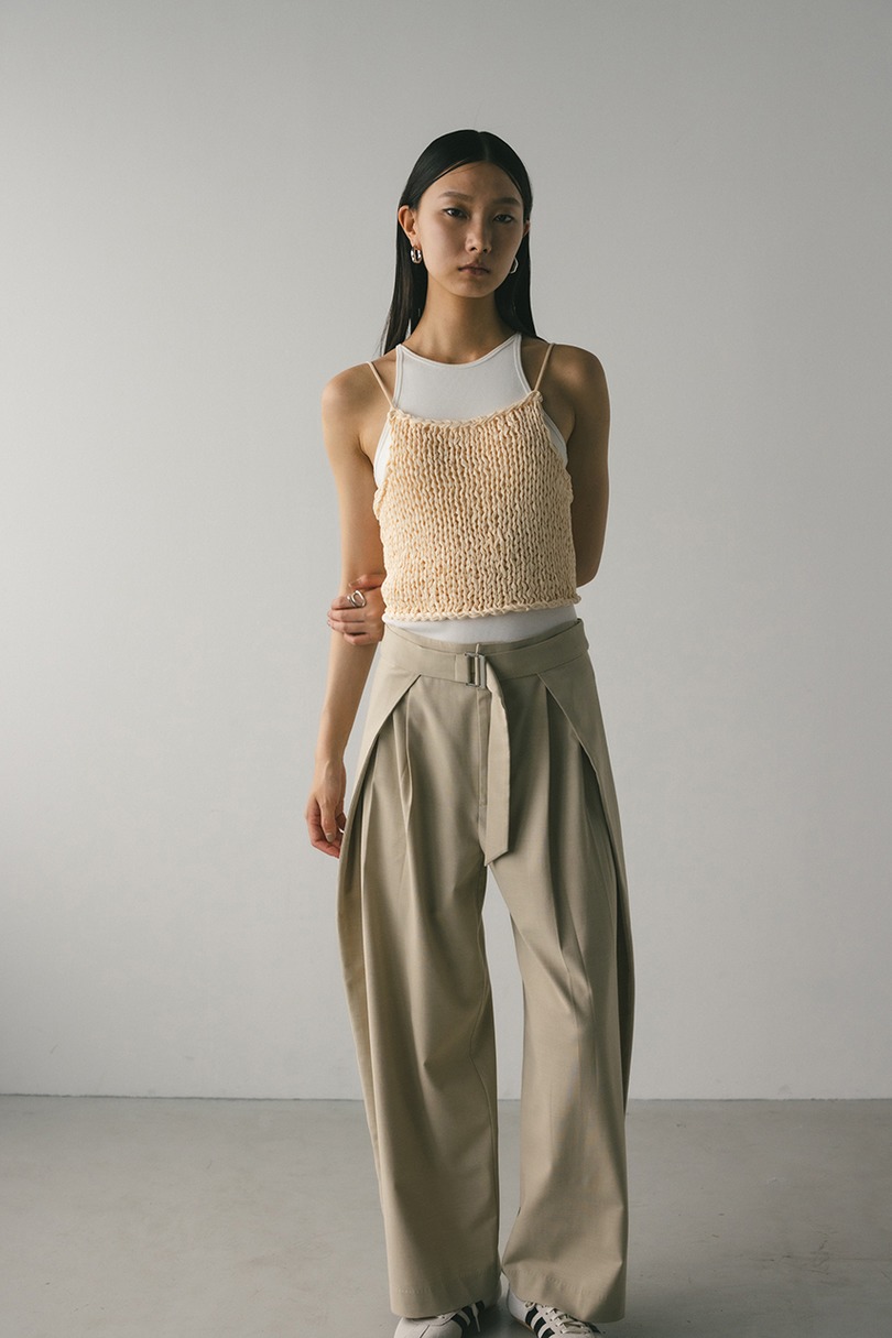 ハンドメイドニットビスチェ 詳細画像 BEG 3