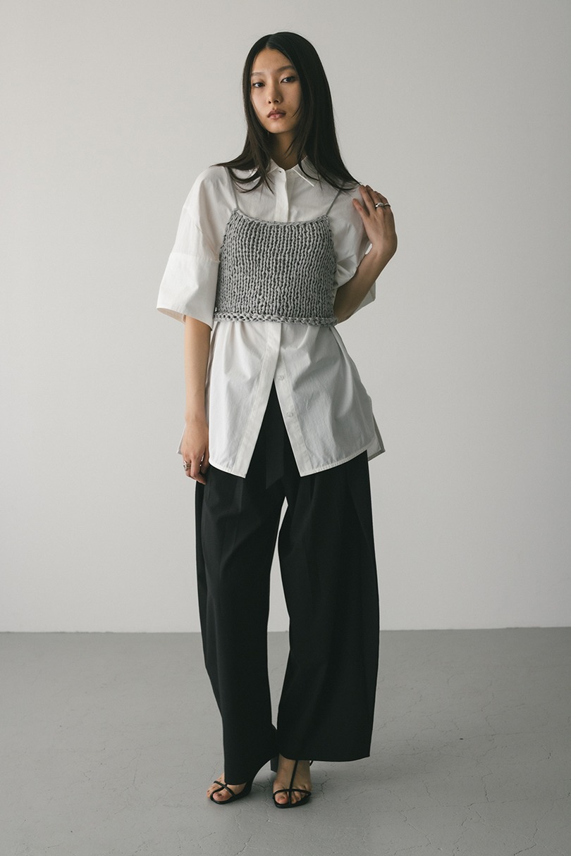 ハンドメイドニットビスチェ 詳細画像 SAX 5