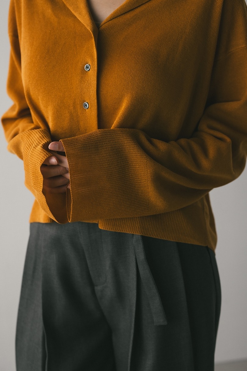 テーラーカラーニットカーデ 詳細画像 ORG 10