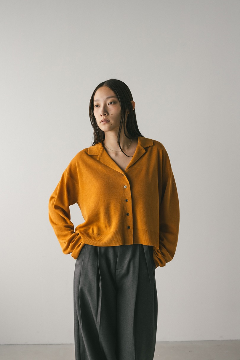 テーラーカラーニットカーデ 詳細画像 ORG 4