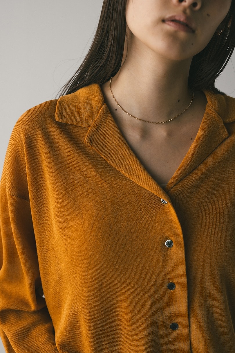 テーラーカラーニットカーデ 詳細画像 ORG 7