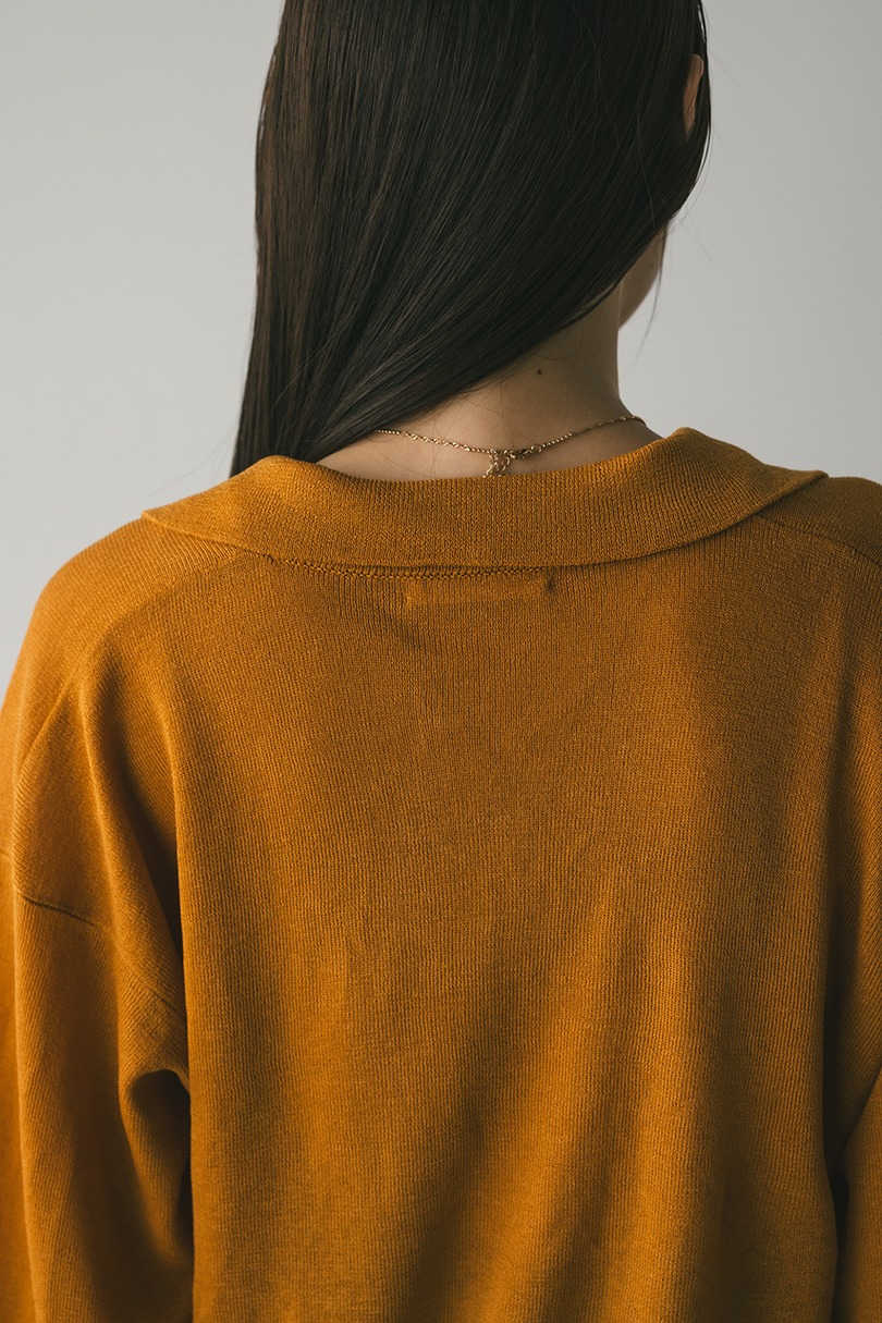 テーラーカラーニットカーデ 詳細画像 ORG 8