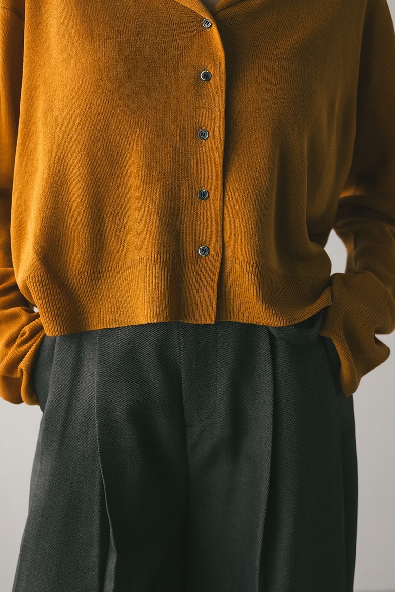 テーラーカラーニットカーデ 詳細画像 ORG 9