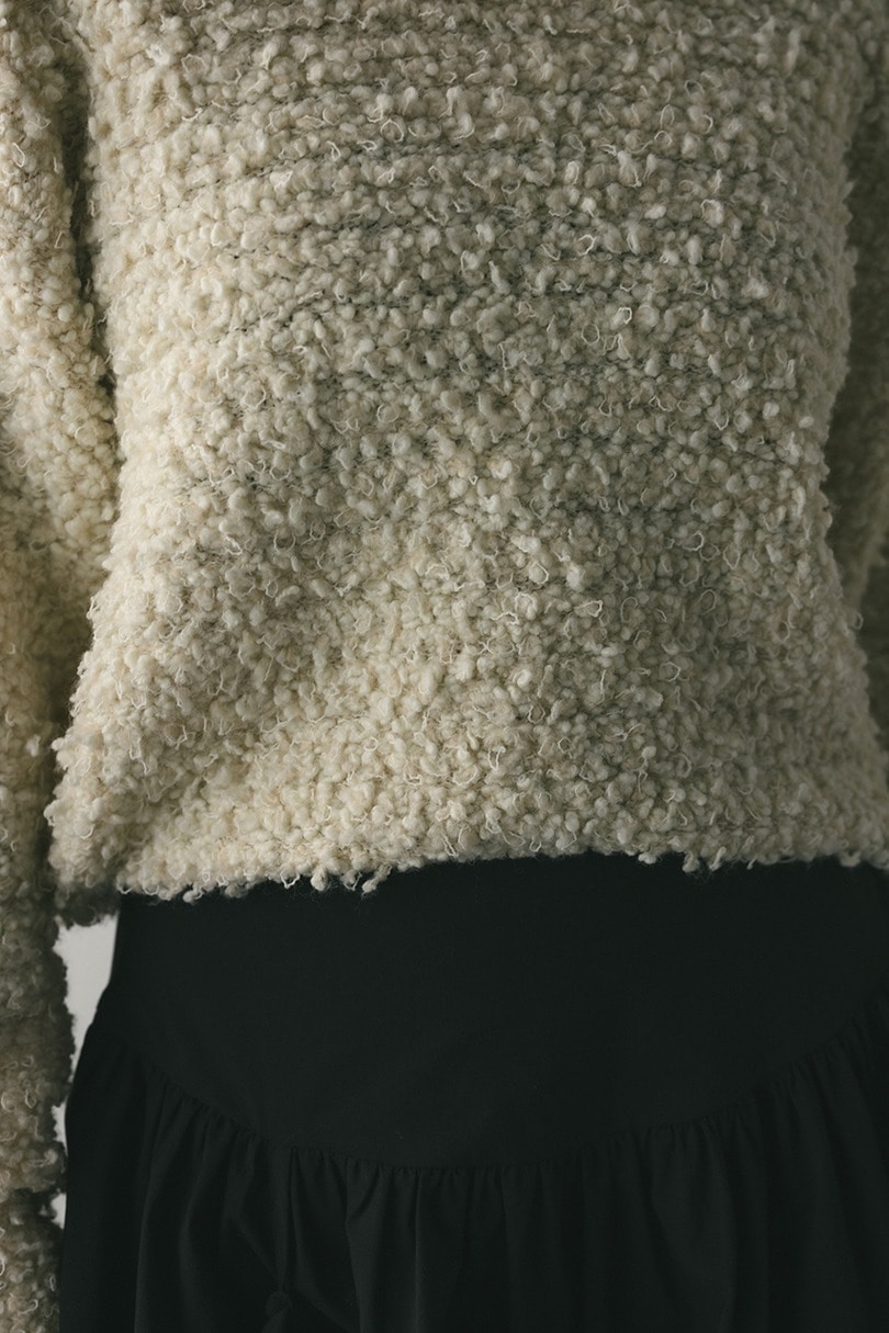 スラブミックスニットトップ 詳細画像 IVOY 5