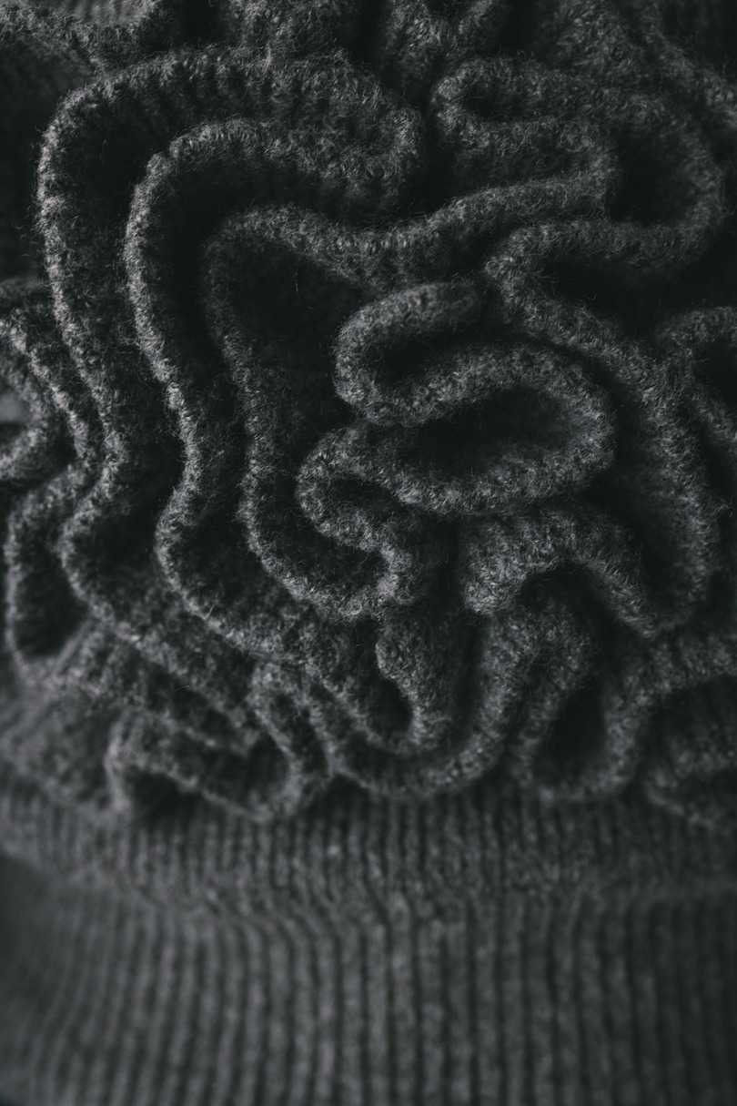 フリルニットビスチェ 詳細画像 GRY 10