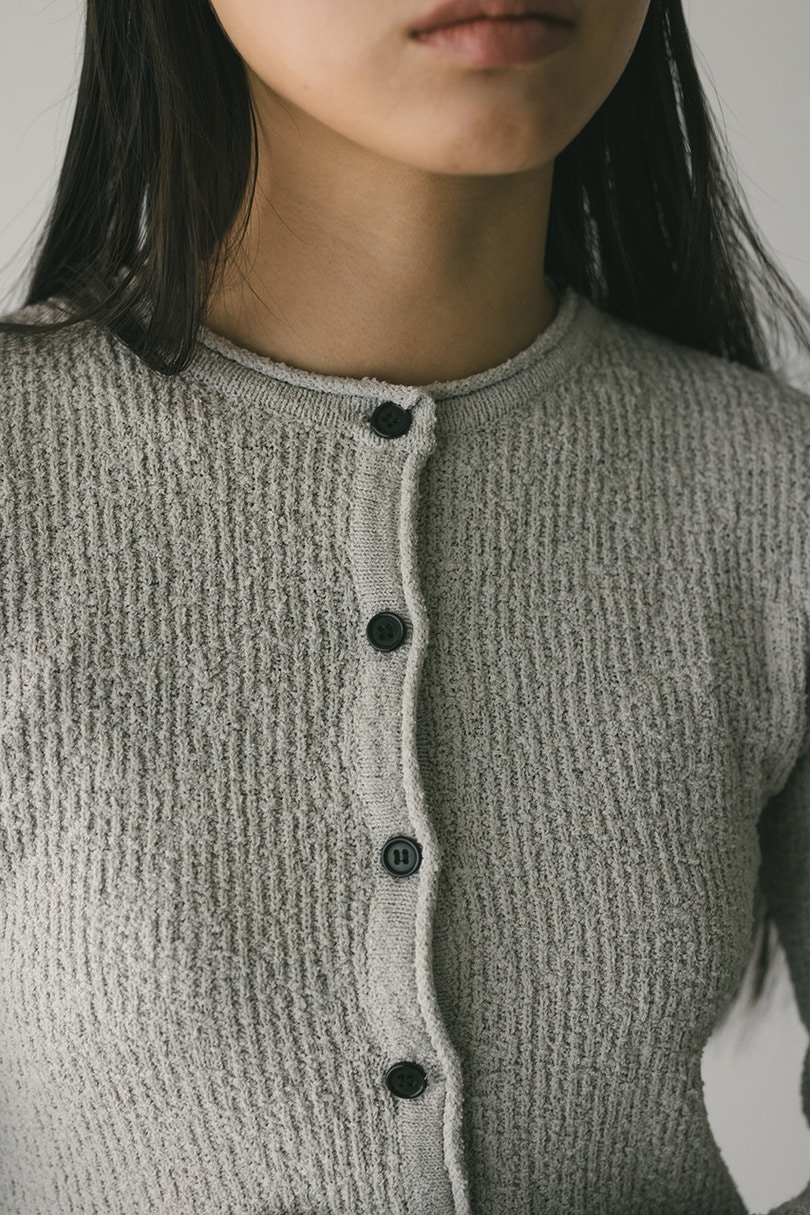 フリルヘムデザインニット 詳細画像 L/GRY 4