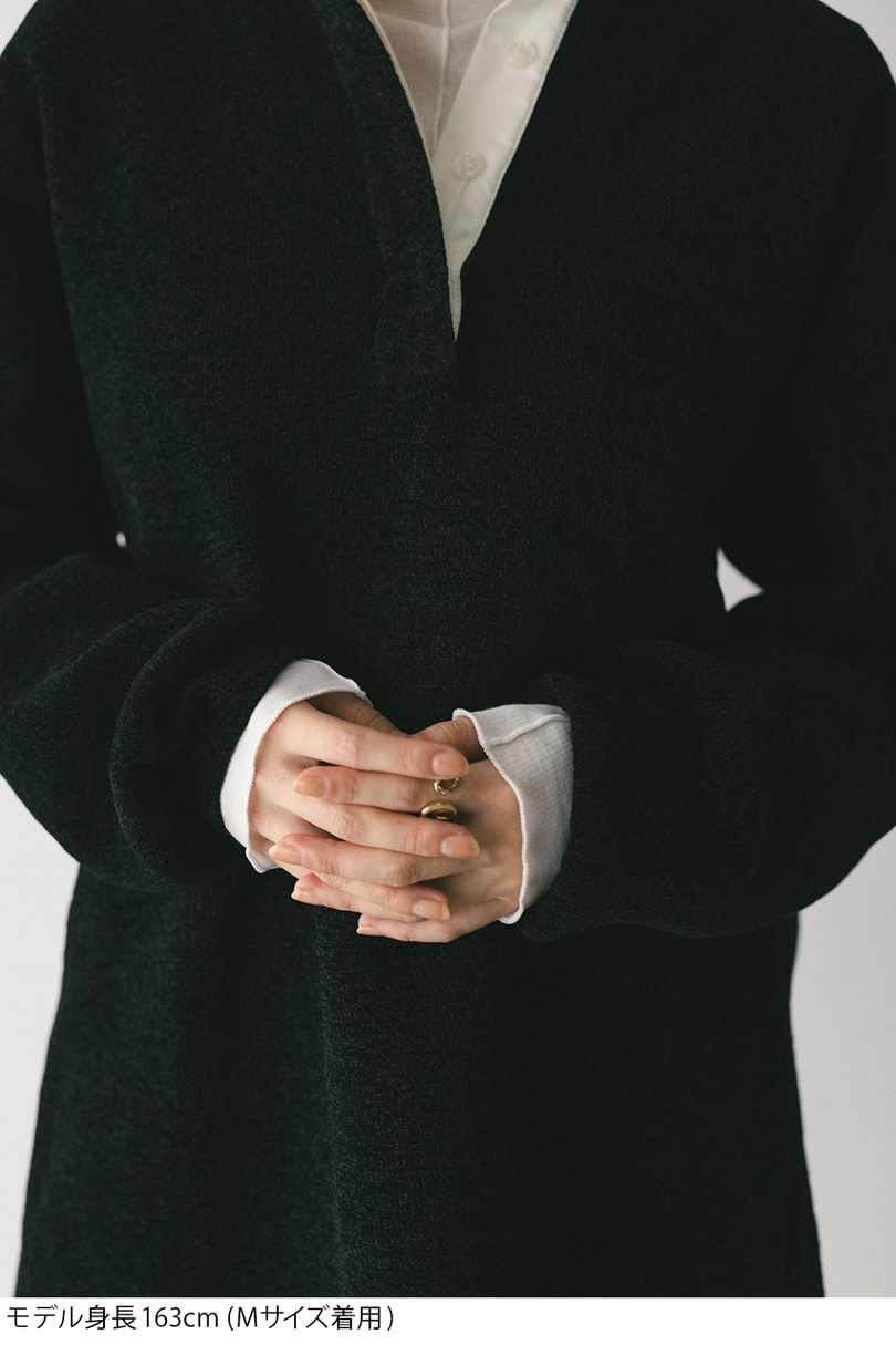 ラガーニットトップ 詳細画像 BLK 16